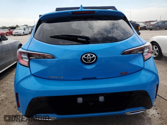 2021 Toyota Corolla Hatchback XSE with VIN JTNC4MBE5M3106204, listed as a Copart auction lot 71202644 with 98,814 mi miles and Non Repairable. Bid and sale history available at carsss.com. Image 6.