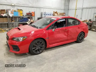 2018 Subaru WRX Limited with VIN JF1VA1H6XJ9801829, listed as a Copart auction lot 57121505 with 61,501 mi miles and Clean title. Bid and sale history available at DreamBid. Image 1.
