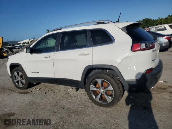2019 Jeep Cherokee Limited z VIN 1C4PJMDN1KD117395, wystawiony jako Copart lot #51098095 z przebiegiem 86 204 mil mil oraz Szkoda całkowita • Salvage title. Historia ofert i sprzedaży dostępna na DreamBid. Obrazek 2.