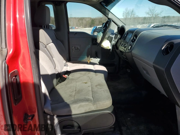 2005 Ford F-150 XL with VIN 1FTRF12215NB60036, listed as a Copart auction lot 47165815 with 230,981 mi miles and Salvage Title. Bid and sale history available at carsss.com. Image 10.