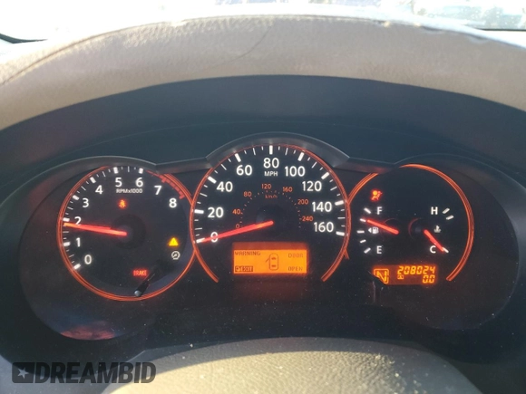 2008 Nissan Altima 2.5 SL with VIN 1N4AL21EX8N511236, listed as a Copart auction lot 89066815 with 208,024 mi miles and Salvage Title. Bid and sale history available at carsss.com. Image 9.