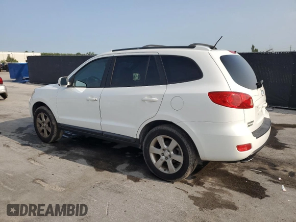 2007 Hyundai Santa Fe SE with VIN 5NMSH13E67H098444, listed as a Copart auction lot 57073465 with 158,306 mi miles and Salvage title. Bid and sale history available at DreamBid. Image 2.