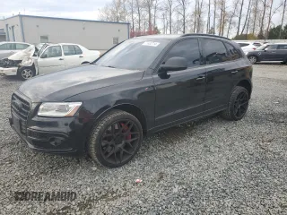 2016 Audi SQ5 Premium Plus with VIN WA1CCAFP4GA030809, listed as a Copart auction lot 77433714 with 134,946 mi miles and Salvage Title. Bid and sale history available at carsss.com. Image 1.