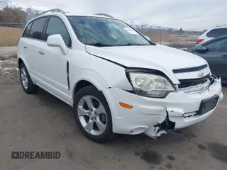 2013 Chevrolet Captiva Sport LTZ with VIN 3GNAL4EK8DS616970, listed as a IAAI auction lot 41882682 with 140,759 mi miles and . Bid and sale history available at DreamBid. Image 1.