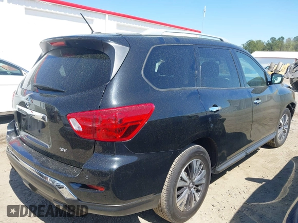 2018 Nissan Pathfinder SV with VIN 5N1DR2MNXJC629365, listed as a IAAI auction lot 41903187 with 120,730 mi miles. Bid and sale history available at carsss.com. Image 4.