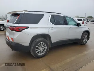 2022 Chevrolet Traverse LT Cloth with VIN 1GNEVMKW4NJ171794, listed as a Copart auction lot 51499765 with 396,683 mi miles and Clean Title. Bid and sale history available at carsss.com. Image 3.
