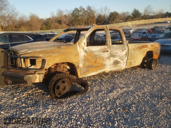 2003 Dodge Ram 3500 ST with VIN 3D3MU48C33G852491, listed as a Copart auction lot 87200944 with 0 mi miles and Non Repairable. Bid and sale history available at carsss.com. Image 1.