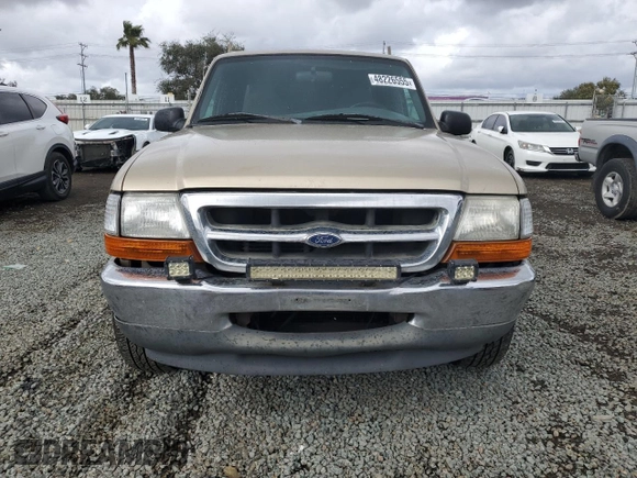 1999 Ford Ranger XL with VIN 1FTYR14V2XPB40086, listed as a Copart auction lot 48226555 with 177,594 mi miles and Salvage Title. Bid and sale history available at carsss.com. Image 5.