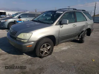 2003 Lexus RX 300 with VIN JTJGF10U630150119, listed as a Copart auction lot 43286035 with 151,544 mi miles and Salvage Title. Bid and sale history available at carsss.com. Image 1.