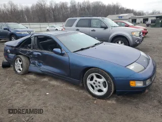 1992 Nissan 300ZX z VIN JN1RZ26H9NX522195, wystawiony jako Copart lot #88170195 z przebiegiem 104 669 mil mil oraz Szkoda całkowita • Salvage title. Historia ofert i sprzedaży dostępna na DreamBid. Obrazek 4.
