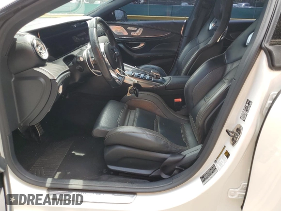 2021 Mercedes-Benz AMG GT 43 with VIN W1K7X5KB1MA040583, listed as a Copart auction lot 60470195 with 48,853 mi miles and Salvage title. Bid and sale history available at DreamBid. Image 7.
