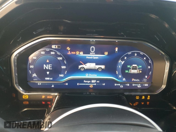 2024 Chevrolet Silverado 1500 LT with VIN 3GCPACEK9RG303603, listed as a Copart auction lot 83490974 with 1,319 mi miles and Salvage Title. Bid and sale history available at DreamBid. Image 9.