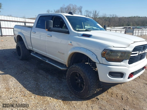 2019 Ram 2500 Big Horn with VIN 3C6UR5DL8KG620707, listed as a IAAI auction lot 41474929 with 90,927 mi miles. Bid and sale history available at carsss.com. Image 1.