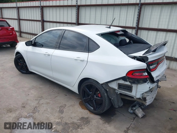 2014 Dodge Dart SXT with VIN 1C3CDFBB1ED866328, listed as a IAAI auction lot 42030920 with 142,146 mi miles. Bid and sale history available at carsss.com. Image 3.
