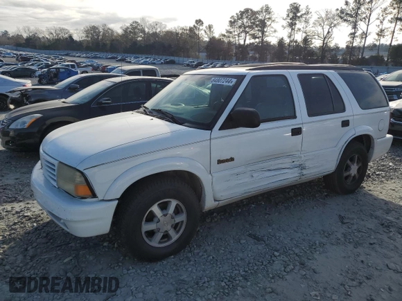 1999 Oldsmobile Bravada z VIN 1GHDT13W8X2717155, wystawiony jako Copart lot #84807244 z przebiegiem 144 805 mil mil oraz Szkoda całkowita • Salvage title. Historia ofert i sprzedaży dostępna na DreamBid. Obrazek 1.