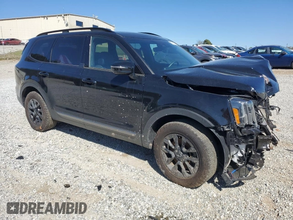 2023 Kia Telluride SX Prestige X-Line с VIN 5XYP5DGC9PG410954, выставлен на аукционе Copart как лот 50251185 с пробегом 32 378 миль миль и Списание • Salvage title. История ставок и продаж доступна на DreamBid. Изображение 4.