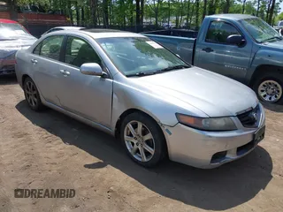 2004 Acura TSX with VIN JH4CL96814C004339, listed as a IAAI auction lot 42120272 with 246,388 mi miles. Bid and sale history available at carsss.com. Image 1.
