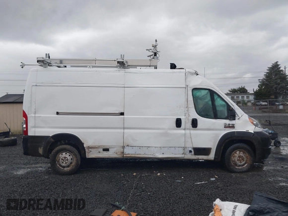 2020 Ram ProMaster Cargo with VIN 3C6TRVDG2LE139671, listed as a IAAI auction lot 41089870 with 64,821 mi miles and . Bid and sale history available at carsss.com. Image 13.