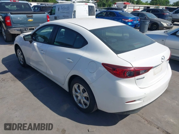 2016 Mazda 3 i Sport with VIN 3MZBM1T73GM298236, listed as a IAAI auction lot 42013829 with 54,599 mi miles and . Bid and sale history available at DreamBid. Image 3.