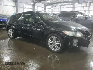 2012 Honda CR-Z EX with VIN JHMZF1D61CS003524, listed as a Copart auction lot 44848715 with 71,317 mi miles and Salvage Title. Bid and sale history available at carsss.com. Image 4.