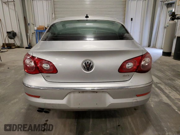 2012 Volkswagen CC Sport with VIN WVWMP7AN5CE506043, listed as a Copart auction lot 79769504 with 160,244 mi miles and Salvage Title. Bid and sale history available at DreamBid. Image 6.