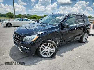 2014 Mercedes-Benz M 350 with VIN 4JGDA5HB2EA305692, listed as a Copart auction lot 64983905 with 121,552 mi miles and Salvage title. Bid and sale history available at DreamBid. Image 1.