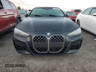 2024 BMW 4 Series M440i with VIN WBA53AT05RCP27562, listed as a Copart auction lot 74601414 with Not Provided miles and Salvage Title. Bid and sale history available at carsss.com. Image 5.