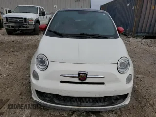 2013 FIAT 500 Abarth with VIN 3C3CFFFH4DT623100, listed as a Copart auction lot 56852725 with 109,387 mi miles and Non repairable. Bid and sale history available at DreamBid. Image 5.