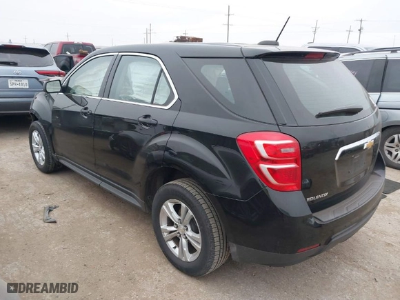 2017 Chevrolet Equinox LS with VIN 2GNALBEKXH1519713, listed as a IAAI auction lot 41601713 with 73,044 mi miles. Bid and sale history available at carsss.com. Image 3.
