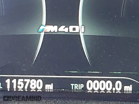 2019 BMW X3 M40i with VIN 5UXTS3C54K0Z06489, listed as a IAAI auction lot 41887523 with 115,780 mi miles and . Bid and sale history available at DreamBid. Image 15.