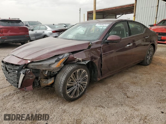 2023 Nissan Altima SL with VIN 1N4BL4EV9PN335580, listed as a Copart auction lot 49721865 with 50,964 mi miles and Non Repairable. Bid and sale history available at DreamBid. Image 1.