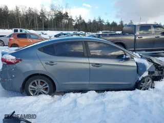2018 Hyundai Elantra Value Edition with VIN KMHD84LF0JU511862, listed as a IAAI auction lot 41560546 with 121,937 mi miles. Bid and sale history available at carsss.com. Image 12.