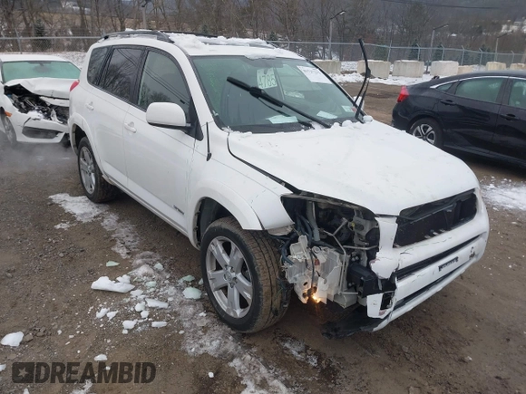 2008 Toyota RAV4 Sport with VIN JTMBD32VX86072940, listed as a IAAI auction lot 41527232 with 94,028 mi miles and . Bid and sale history available at DreamBid. Image 1.