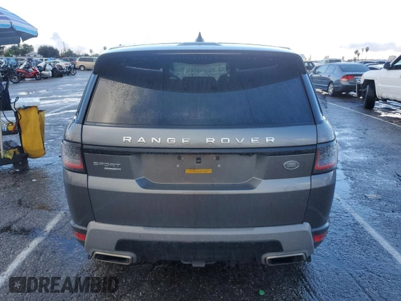 2019 Land Rover Range Rover Sport SE with VIN SALWG2RK7KA416445, listed as a Copart auction lot 88163045 with Not Provided miles and Salvage Title. Bid and sale history available at DreamBid. Image 6.