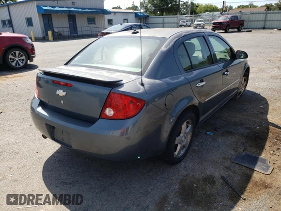 2005 Chevrolet Cobalt LT with VIN 1G1AZ52F657599843, listed as a Copart auction lot 73322314 with 109,263 mi miles and Salvage Title. Bid and sale history available at DreamBid. Image 4.