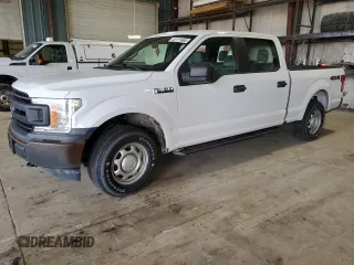 2018 Ford F-150 XL with VIN 1FTFW1E54JFA76032, listed as a Copart auction lot 52111665 with Not provided miles and Salvage title. Bid and sale history available at DreamBid. Image 1.