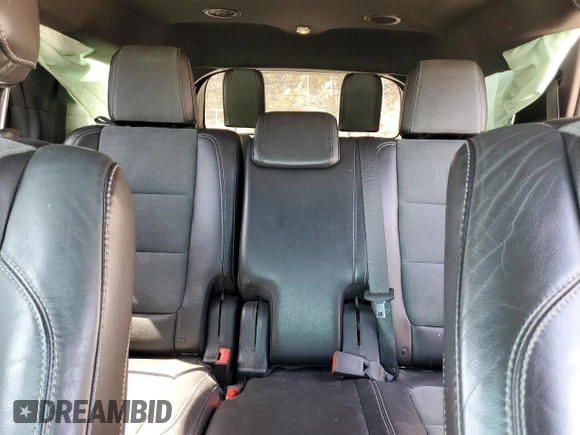 2015 Ford Explorer XLT with VIN 1FM5K8D84FGA30743, listed as a Copart auction lot 53464025 with 77,959 mi miles and Salvage Title. Bid and sale history available at carsss.com. Image 10.
