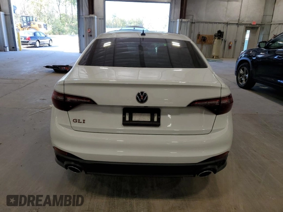 2022 Volkswagen Jetta GLI Autobahn with VIN 3VW2T7BU5NM015510, listed as a Copart auction lot 74180584 with 29,147 mi miles and Non repairable. Bid and sale history available at DreamBid. Image 6.