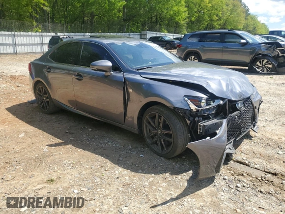 2019 Lexus IS 300 with VIN JTHBA1D26K5092761, listed as a Copart auction lot 52894365 with 74,098 mi miles and Salvage title. Bid and sale history available at DreamBid. Image 4.