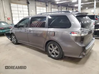 2016 Toyota Sienna SE with VIN 5TDXK3DC2GS750120, listed as a Copart auction lot 47225375 with 103,203 mi miles and Salvage title. Bid and sale history available at DreamBid. Image 2.