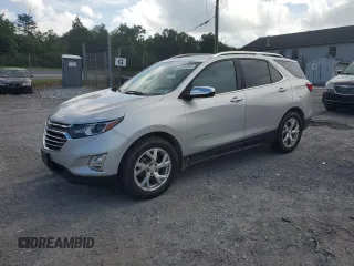 2021 Chevrolet Equinox Premier with VIN 3GNAXXEV5MS174469, listed as a Copart auction lot 63764395 with 142,321 mi miles and Clean title. Bid and sale history available at DreamBid. Image 1.