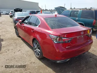 2020 Lexus GS with VIN JTHEZ1BL8LA019921, listed as a IAAI auction lot 41572611 with 45,285 mi miles. Bid and sale history available at carsss.com. Image 3.