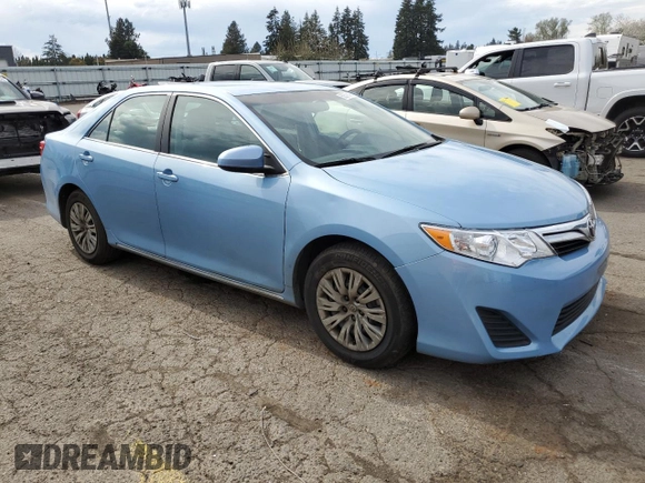 2013 Toyota Camry L with VIN 4T4BF1FK2DR289341, listed as a Copart auction lot 50578425 with 45,368 mi miles and Salvage Title. Bid and sale history available at carsss.com. Image 4.