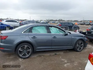 2018 Audi A4 Premium Plus with VIN WAUENAF45JN009737, listed as a IAAI auction lot 41705608 with 1 mi miles. Bid and sale history available at carsss.com. Image 13.