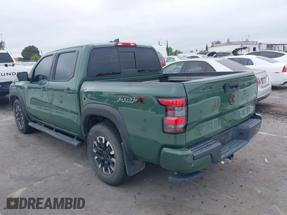 2022 Nissan Frontier SV with VIN 1N6ED1EJ9NN644248, listed as a IAAI auction lot 42425912 with 63,810 mi miles and . Bid and sale history available at DreamBid. Image 3.