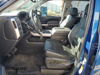 2015 Chevrolet Silverado 3500HD LTZ with VIN 1GC4K0E80FF577143, listed as a Copart auction lot 76626244 with 41,587 mi miles and Salvage Title. Bid and sale history available at carsss.com. Image 7.