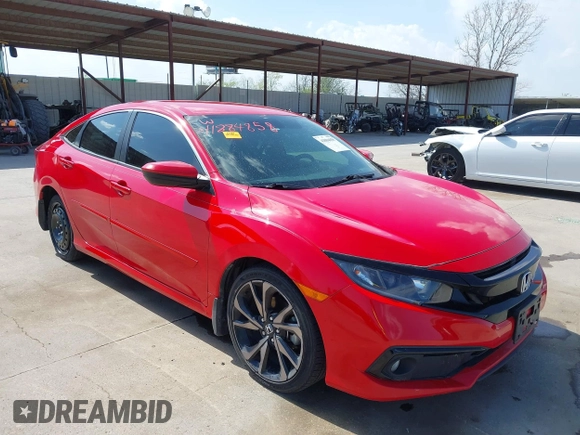 2021 Honda Civic Sport with VIN 2HGFC2F85MH509062, listed as a IAAI auction lot 41884858 with 35,337 mi miles and . Bid and sale history available at DreamBid. Image 1.