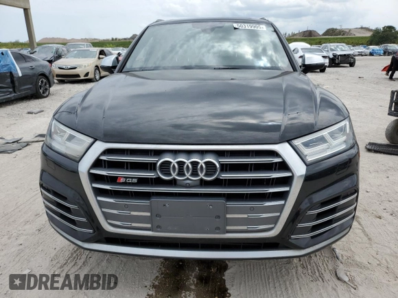 2018 Audi SQ5 Prestige with VIN WA1C4AFY9J2028352, listed as a Copart auction lot 50319905 with 44,642 mi miles and Salvage Title. Bid and sale history available at carsss.com. Image 5.
