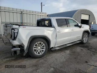 2022 GMC Sierra 1500 Limited SLT with VIN 3GTU9DET8NG214769, listed as a Copart auction lot 85022324 with 39,819 mi miles and Salvage Title. Bid and sale history available at carsss.com. Image 3.