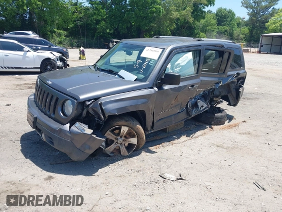 2017 Jeep Patriot High Altitude with VIN 1C4NJRFB6HD206010, listed as a IAAI auction lot 42316909 with Not provided miles and . Bid and sale history available at DreamBid. Image 17.